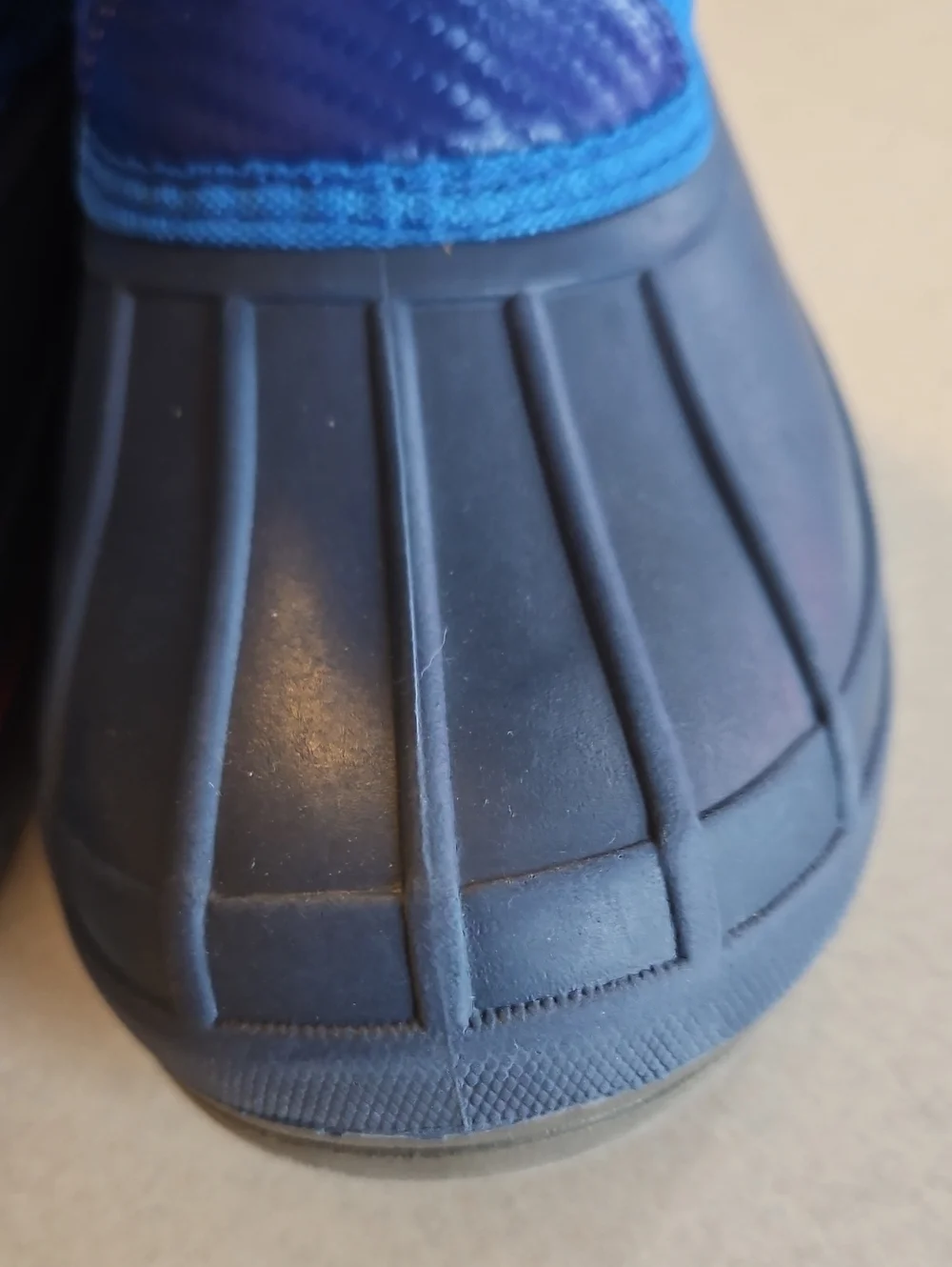 Blue Snowboots